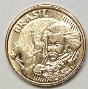 Лот: 1175945. Фото: 1. Бразилия. 10 сентаво 2005г. Америка