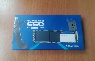 Лот: 19369724. Фото: 1. NMVe SSD 512Gb Netac (M.2, 2280... SSD-накопители