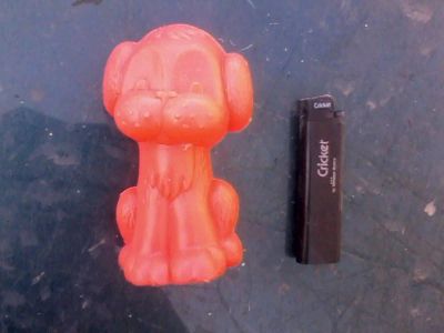 Лот: 7440965. Фото: 1. пёсик собака щенок пластмасс ссср. Игрушки