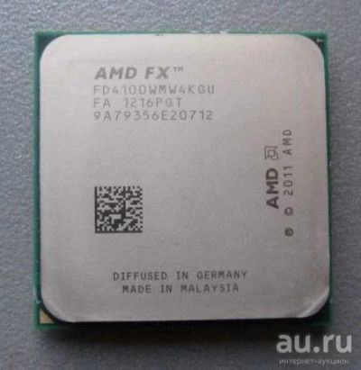 Лот: 9468567. Фото: 1. Процессор AMD FX 4100 AM3 + 3... Процессоры