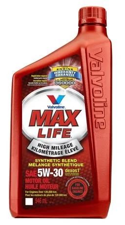 Лот: 10164365. Фото: 1. Valvoline MaxLife FE 5W-30 1 литр... Масла, жидкости