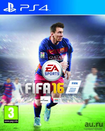 Лот: 8159005. Фото: 1. Fifa 16 ps4. Игры для консолей