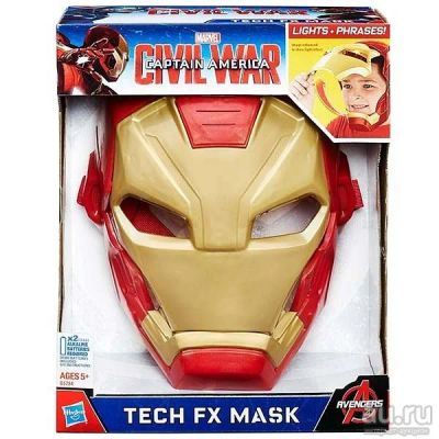 Лот: 8653070. Фото: 1. Avengers Электронная маска Железного... Электронные