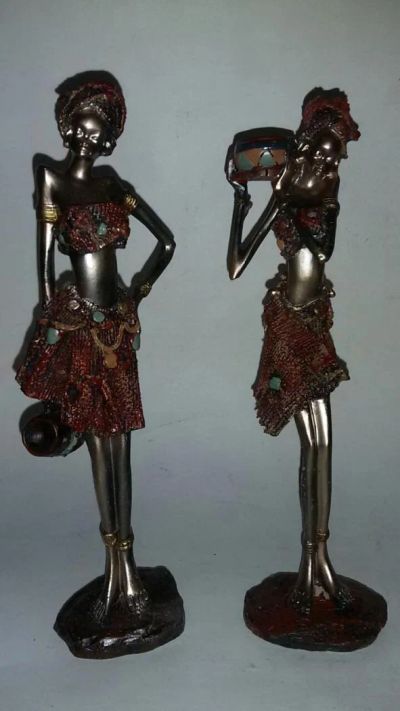 Лот: 6775526. Фото: 1. Африканочка бронза. Фигурки, статуэтки