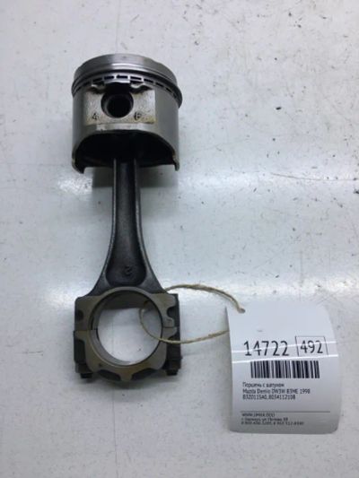 Лот: 20378614. Фото: 1. Поршень с шатуном Mazda Demio... Двигатель и элементы двигателя