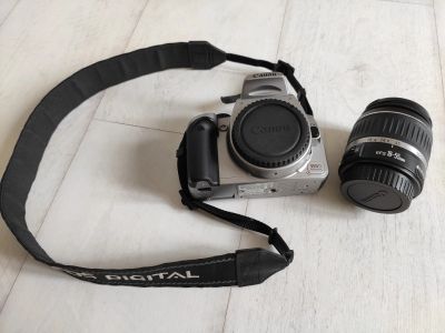 Лот: 16263945. Фото: 1. Canon EOS 350d 18-55 EF-S пробег... Цифровые зеркальные