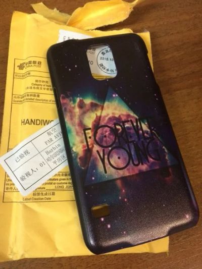 Лот: 6566299. Фото: 1. чехол samsung galaxy s5 foreve... Чехлы, бамперы
