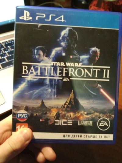 Лот: 11034919. Фото: 1. STAR WARS Battlefront II [Лицензионный... Игры для консолей