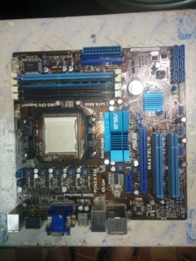 Лот: 12340922. Фото: 1. Материнская плата - ASUS M4A78LT-M. Материнские платы