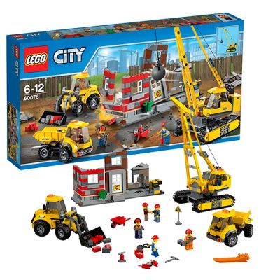 Лот: 6661897. Фото: 1. Lego City Снос старого здания. Конструкторы