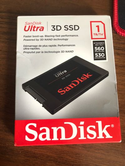 Лот: 11623097. Фото: 1. SanDisk Ultra II (sdssdhii-1T00-G25... SSD-накопители