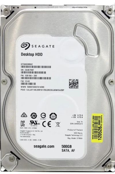 Лот: 11573153. Фото: 1. Жесткий диск 500gb Seagate Desktop... Жёсткие диски (HDD)