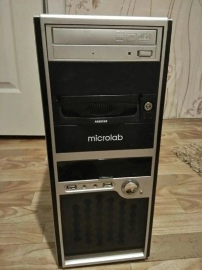 Лот: 11306028. Фото: 1. Корпус MicroLab + БП 450W FSP. Корпуса, блоки питания