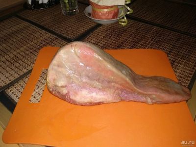 Лот: 13637984. Фото: 1. Замороженный говяжий язык. Цена... Мясо, птица, яйцо
