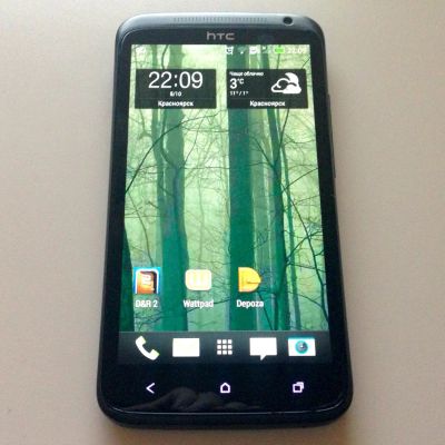 Лот: 4584309. Фото: 1. HTC One X 32 GB, чёрный + 2 чехла... Смартфоны