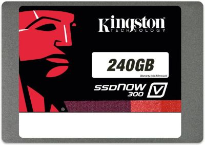 Лот: 4653724. Фото: 1. Винчестер SSD SATA-III 240GB Kingston... SSD-накопители