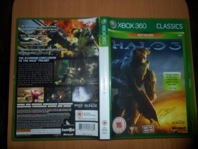 Лот: 7067647. Фото: 1. Лицензионный диск "Halo 3" на... Игры для консолей