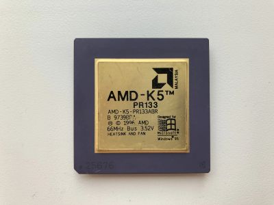 Лот: 22467852. Фото: 1. AMD-K5 PR133ABR (100Mhz) Ретро. Процессоры