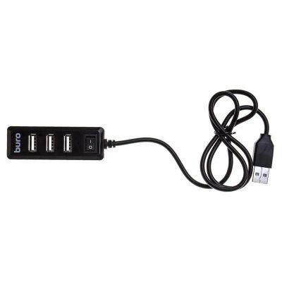 Лот: 25010457. Фото: 1. USB_Хаб 4xUSB_2.0 Buro BU-HUB4-0... USB хабы
