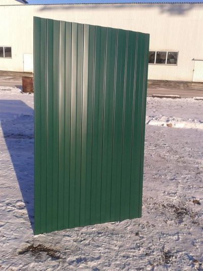 Лот: 8963682. Фото: 1. Профлист с8 1,2х2м зеленый мох. Кровельные материалы