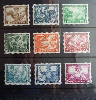 Лот: 20266784. Фото: 1. 1933 год. Германия (третий рейх... Марки