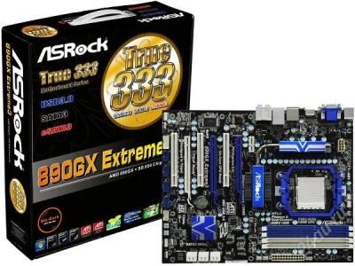 Лот: 2657396. Фото: 1. Материнская плата ASRock 890GX... Материнские платы