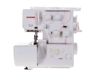Лот: 12424979. Фото: 1. Оверлок Janome 210D. Швейная, вязальная