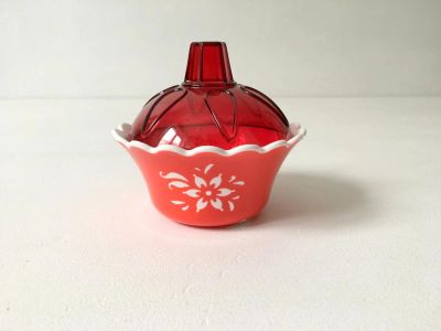 Лот: 9336405. Фото: 1. 🍚 Сахарница пластмассовая красная... Предметы сервировки