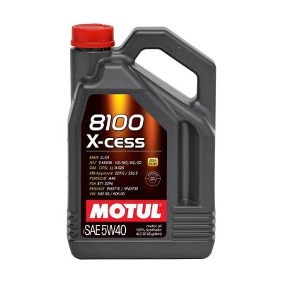 Лот: 12496746. Фото: 1. Motul 8100 X-cess 5W40 4 л. Масла, жидкости