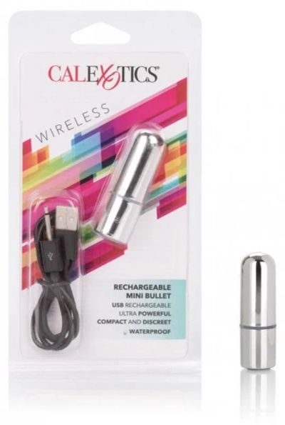 Лот: 22061843. Фото: 1. Перезаряжаемая вибропуля Calexotics... Игрушки