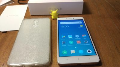 Лот: 14052595. Фото: 1. Xiaomi redmi note 4x отличное... Смартфоны