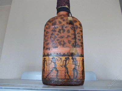 Лот: 2859329. Фото: 1. Декоративная бутылка. Вазы