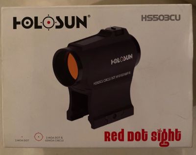 Лот: 17064053. Фото: 1. Коллиматорный прицел Holosun HS503CU. Аксессуары, запчасти, тюнинг оружия