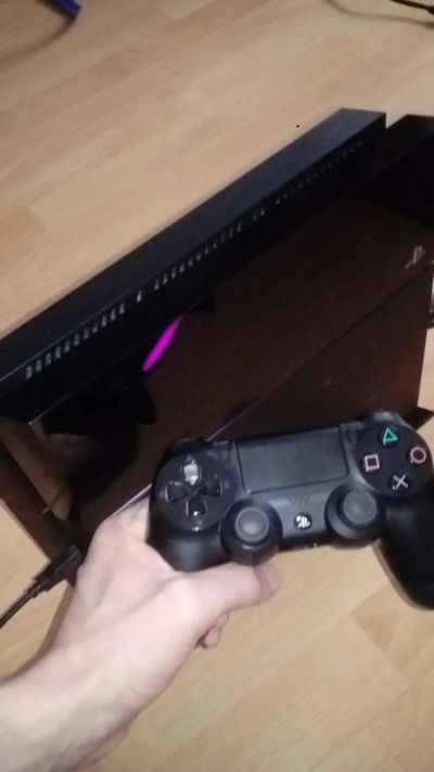 Лот: 11397256. Фото: 1. Sony PlayStation 4 500gb с играми... Игровые приставки, консоли