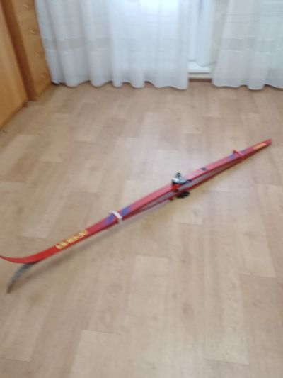 Лот: 21069435. Фото: 1. Лыжи деревяные. Лыжи