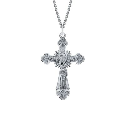 Лот: 23844813. Фото: 1. Серебряный крест. Другое (ювелирные изделия, бижутерия, часы)