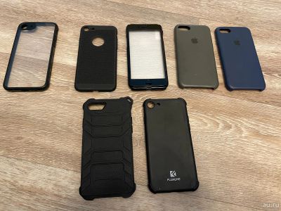 Лот: 16485266. Фото: 1. Чехол для IPhone 7. 7 штук одним... Чехлы, бамперы