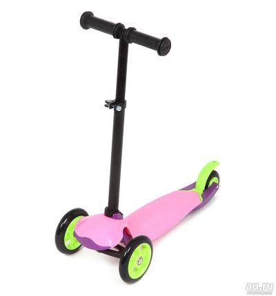 Лот: 9387196. Фото: 1. Самокат Leader Kids GS-D12 (розовый... Самокаты