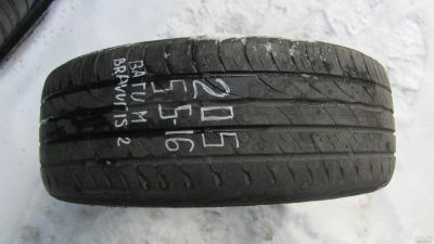 Лот: 15456303. Фото: 1. 1 шт.205-55-16 Barum Bravuris... Шины
