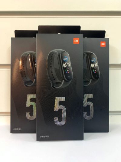 Лот: 16517905. Фото: 1. Оригинал | Xiaomi Mi Band 5... Смарт-часы, фитнес-браслеты, аксессуары