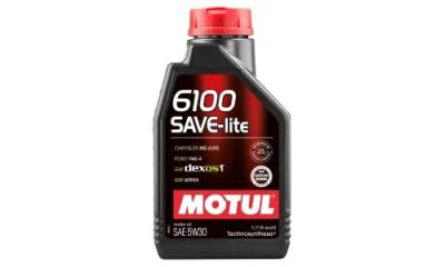 Лот: 20067537. Фото: 1. MOTUL 6100 Save-lite 5w30 SN/CF... Масла, жидкости