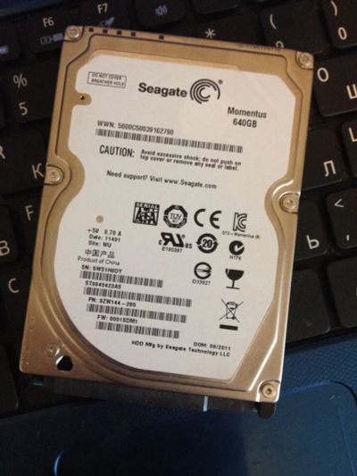 Лот: 9035289. Фото: 1. Жёсткий диск 640GB. Жёсткие диски (HDD)