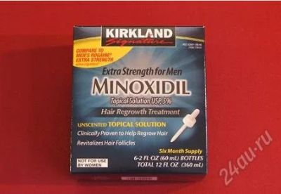 Лот: 2051133. Фото: 1. KIRKLAND MINOXIDIL 5% миноксидил-средство... Уход за волосами 