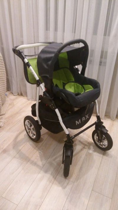 Лот: 12014623. Фото: 1. Коляска Verdi Max Lux 3 в 1. Коляски
