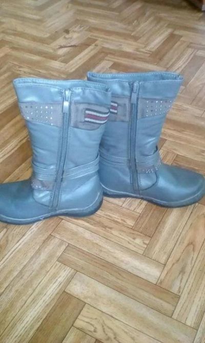 Лот: 10023019. Фото: 1. Сапоги детские зимние, 17 см. Сапоги