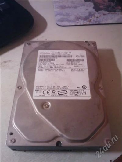 Лот: 1076303. Фото: 1. Жесткий диск Hitashi Deskstar... Жёсткие диски (HDD)