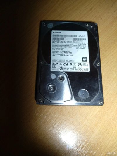 Лот: 13864773. Фото: 1. 2 ТБ Жесткий диск Toshiba DT01ACA200... Жёсткие диски (HDD)