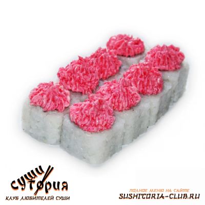 Лот: 4742742. Фото: 1. Ролл "Лава" суши с 1 рубля. Японская кухня