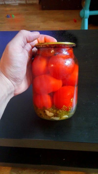 Лот: 11188698. Фото: 1. Помидорчики вкусняшки. Домашние заготовки