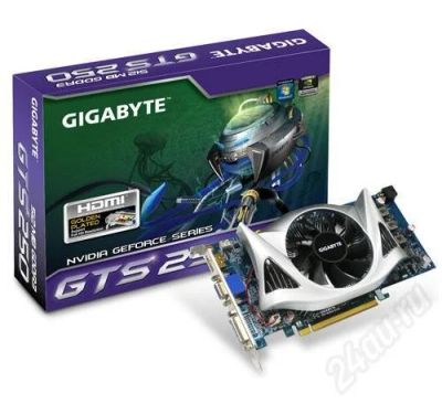 Лот: 528255. Фото: 1. Видеокарта PCI-E GigaByte GeForce... Видеокарты